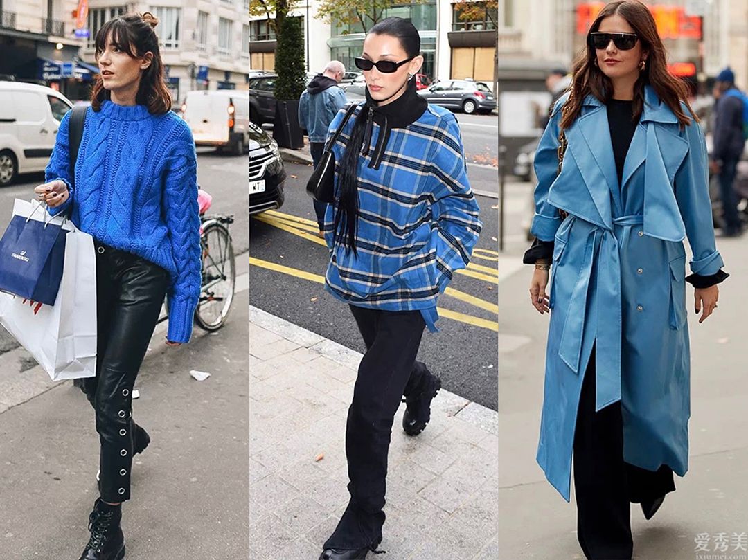 有品味的女性，冬天更愛穿藍色，這4組配色氣質高雅高些級