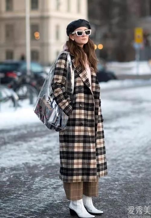 真實會穿的女性，冬季挑大衣都選“H型”，時尚潮流顯高又空氣