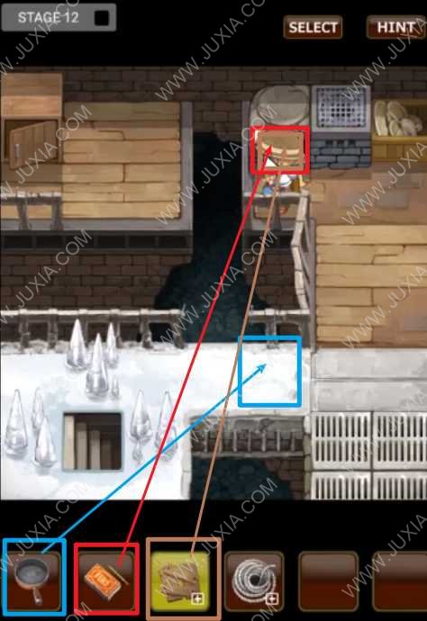 古城公主第12關怎麼過 第12關樓梯怎麼進